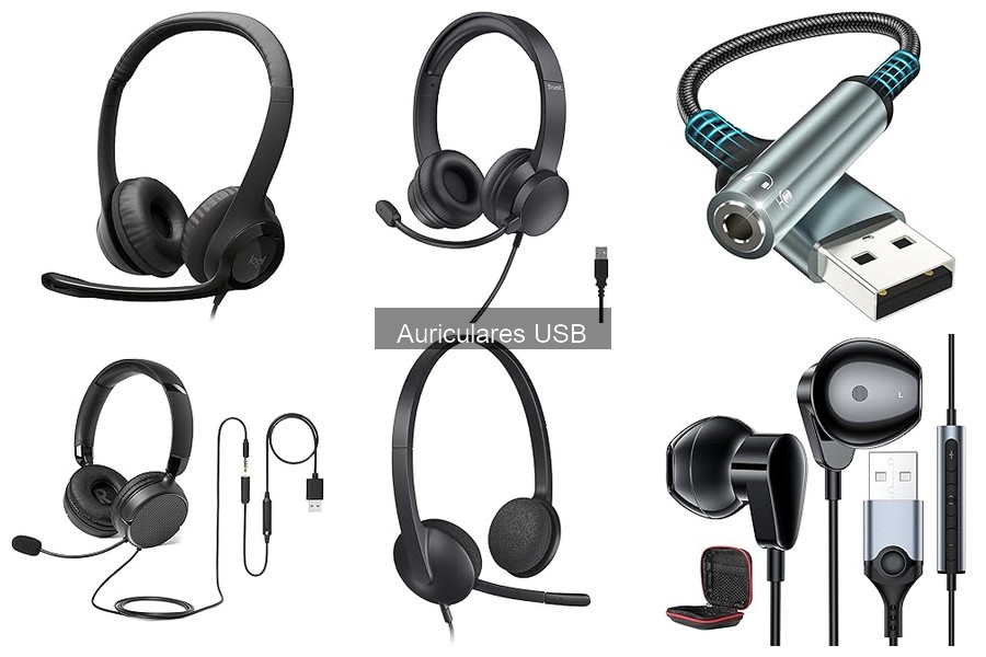 Auriculares USB: Mejores para Música vs. Trabajo