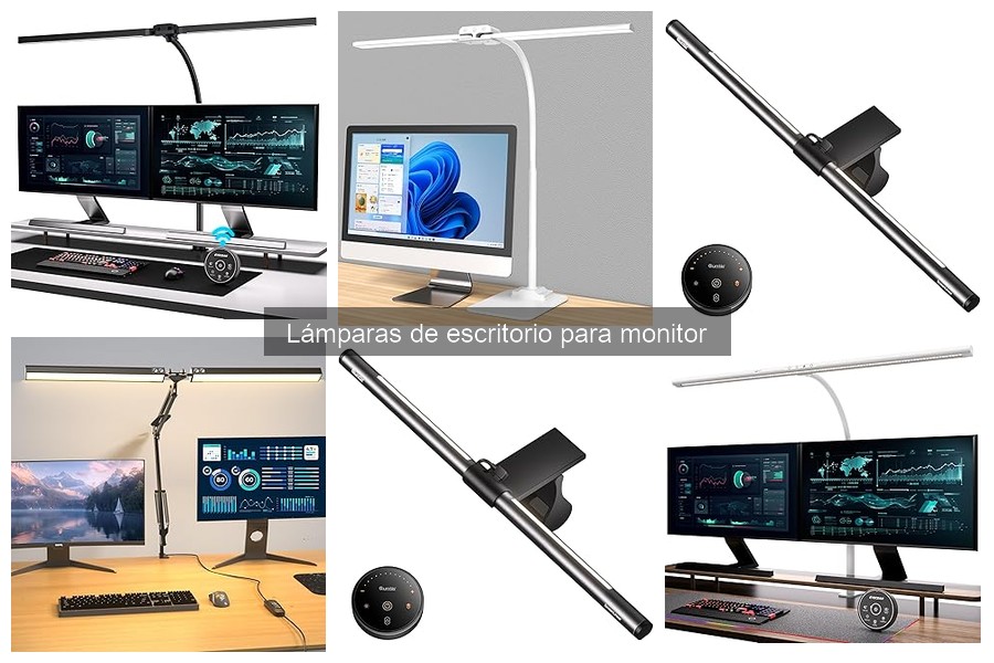 Beneficios de las Lámparas de Escritorio para Monitor