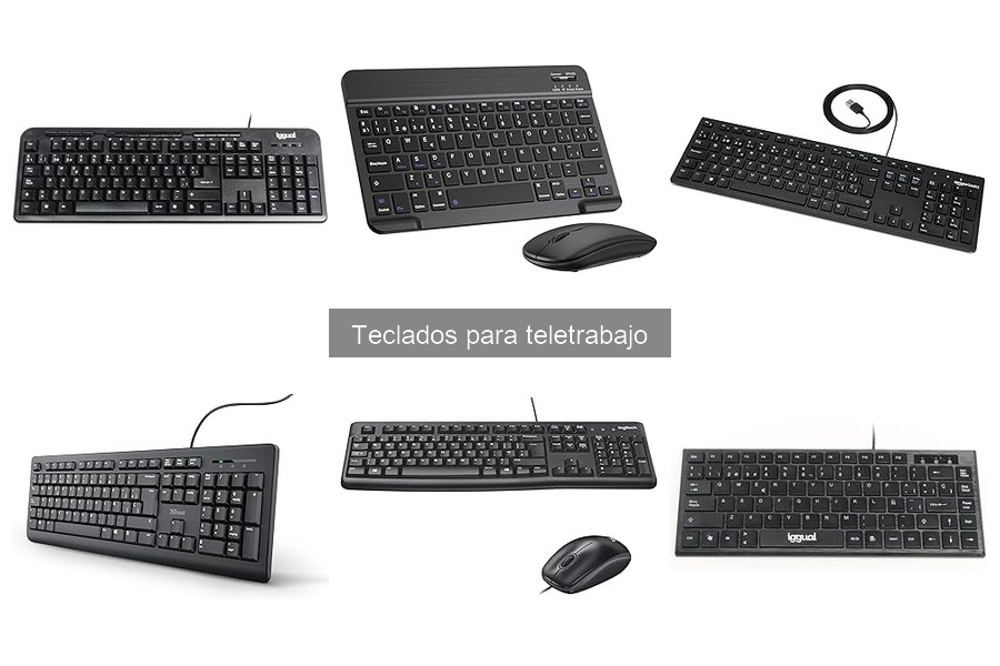 Beneficios de un teclado ergonómico para teletrabajo