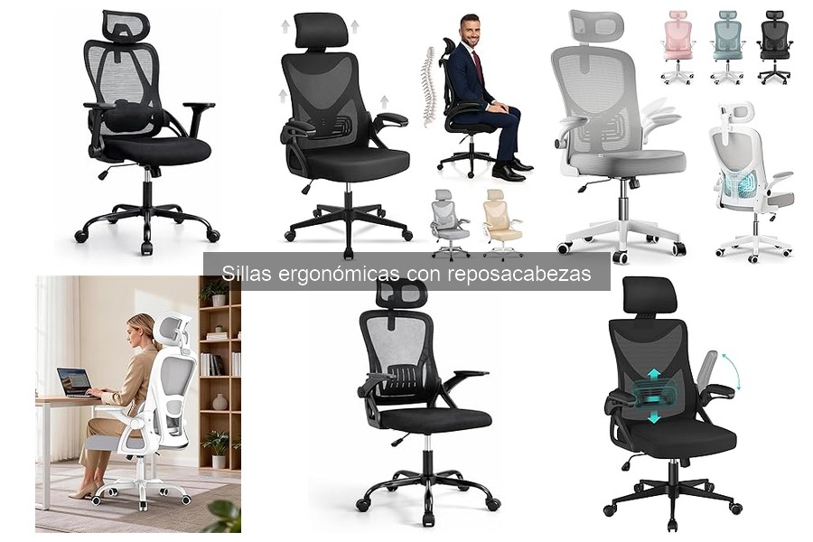 Beneficios del Reposacabezas en Sillas Ergonómicas para el Cuello