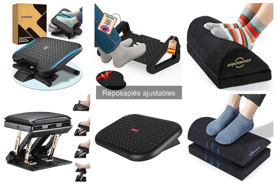 Beneficios del Reposapiés Ajustable para Tu Oficina en Casa