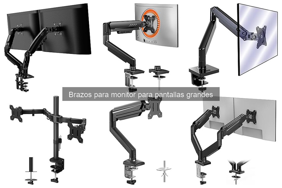 Brazo articulado vs fijo para monitor: ¿cuál elegir?