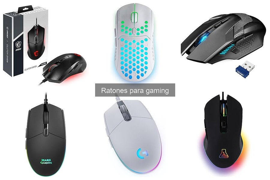 Características del Ratón Ideal para Gaming