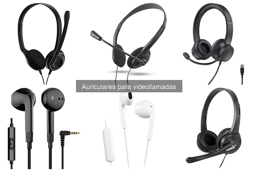 Características esenciales de los auriculares para videollamadas