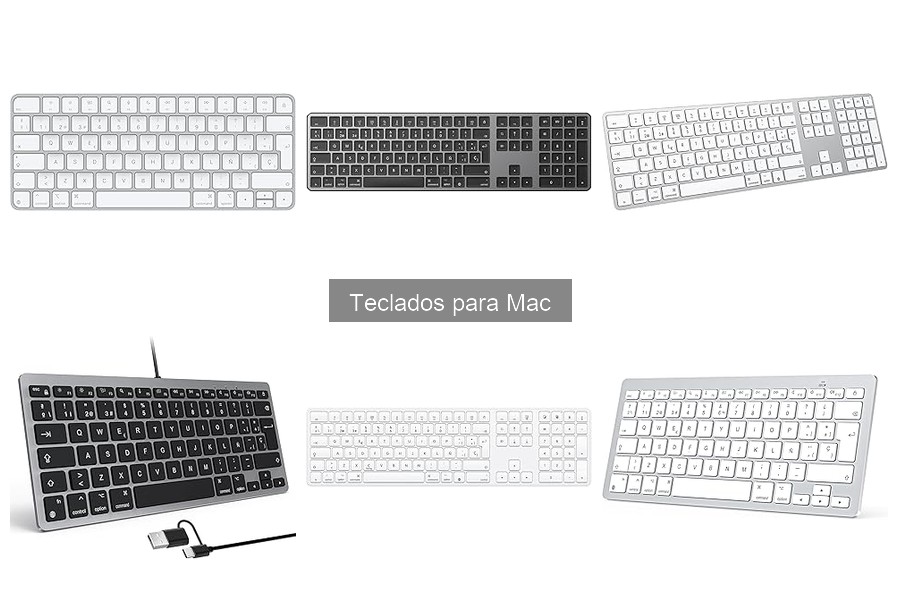 Características esenciales de un teclado para Mac