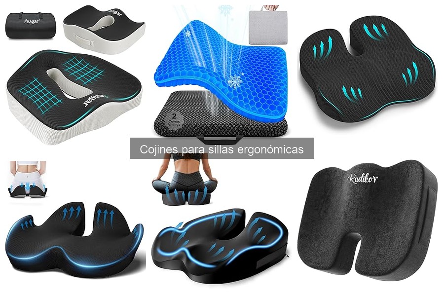 Cojines ergonómicos: Impacto positivo en la salud lumbar