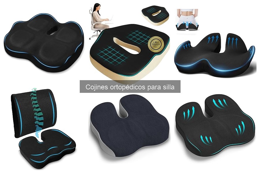 Cojines ortopédicos para silla: Alivio efectivo para ciática
