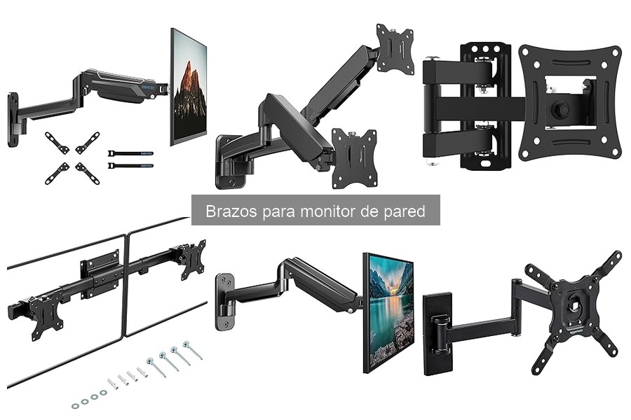 Cómo Ajustar un Brazo para Monitor de Pared para Mejorar Ergonomía