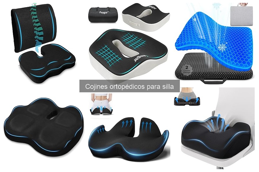 Cómo elegir el mejor cojín ortopédico para silla