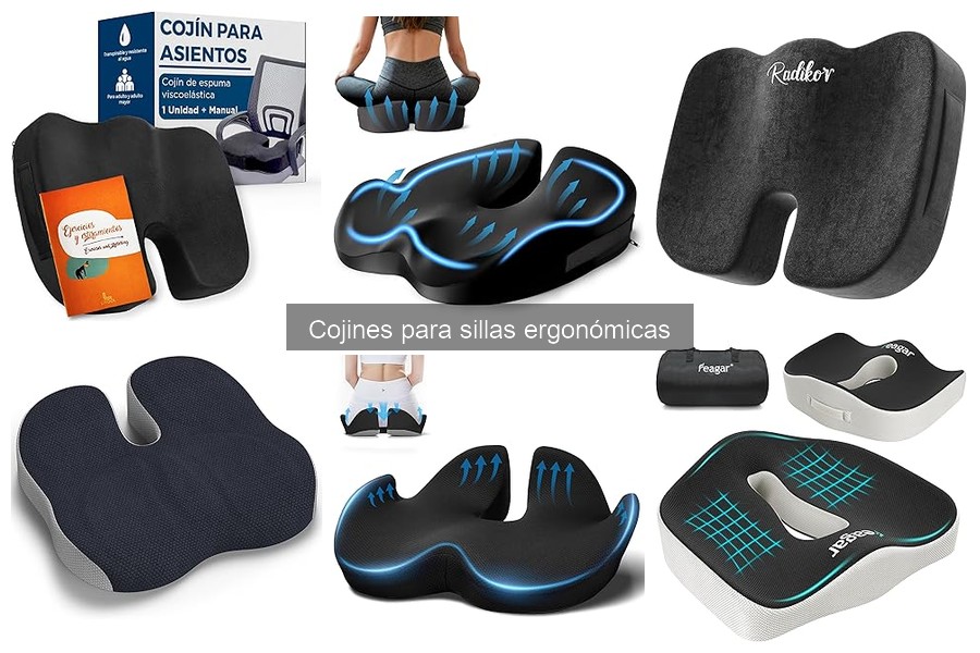 Cómo elegir el mejor cojín para silla ergonómica