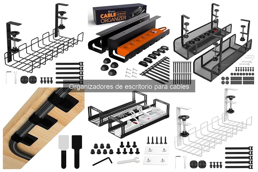 Cómo elegir el mejor organizador de cables para tu escritorio