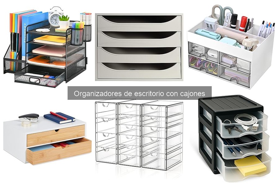 Cómo elegir el mejor organizador de escritorio con cajones