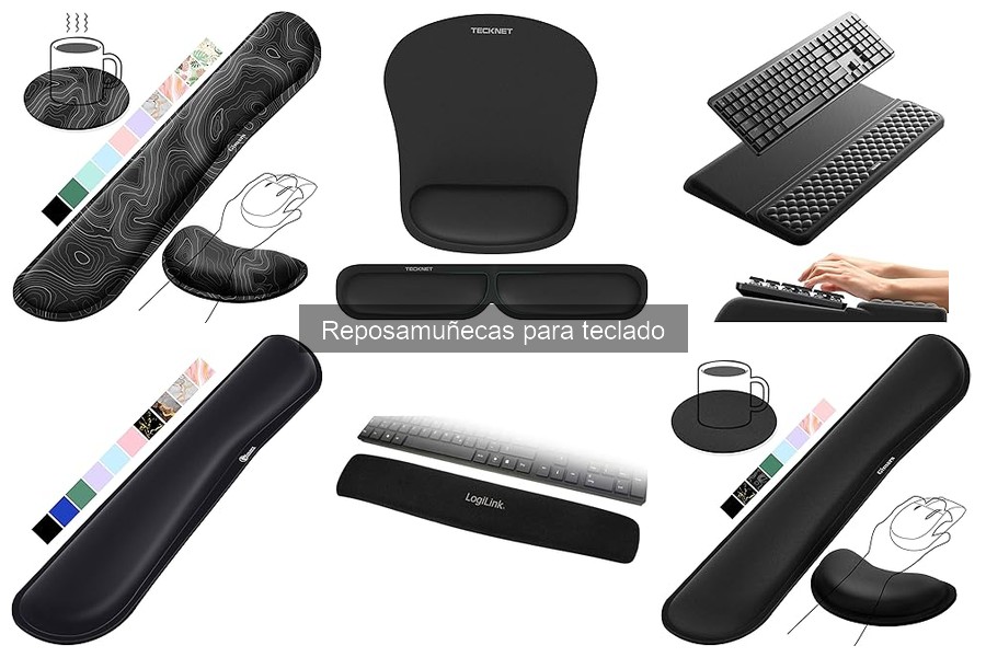 Cómo elegir el mejor reposamuñecas para tu teclado