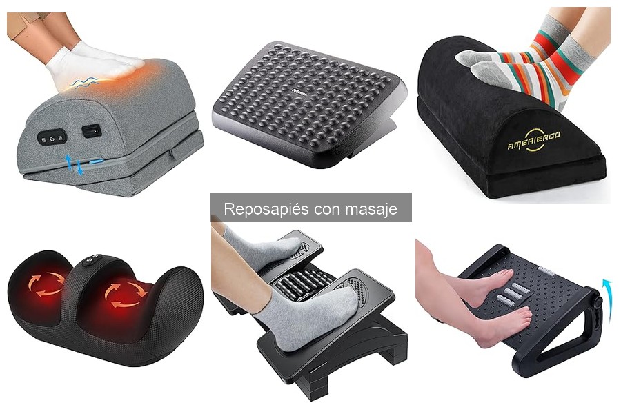Cómo elegir el mejor reposapiés con masaje para tu comodidad