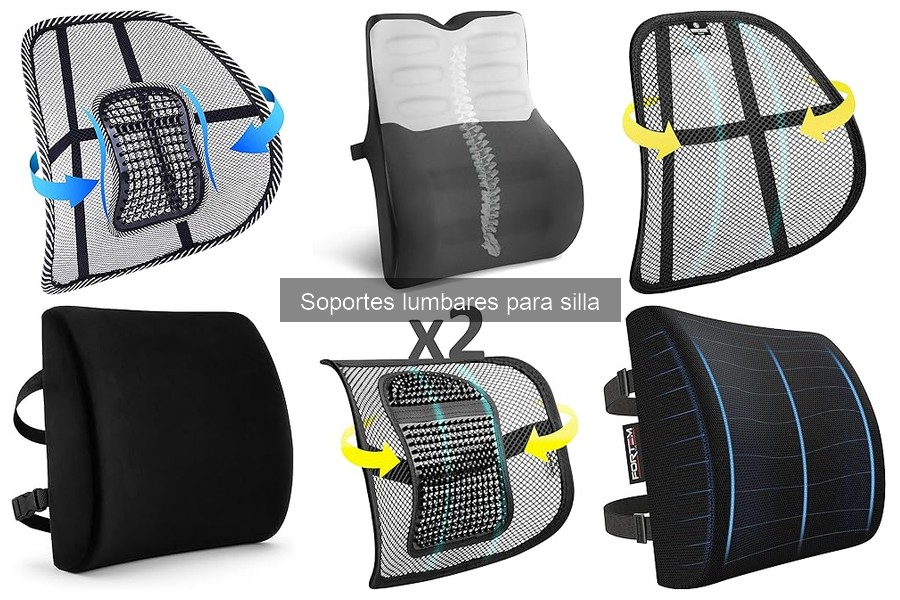 Cómo elegir el mejor soporte lumbar para silla de oficina