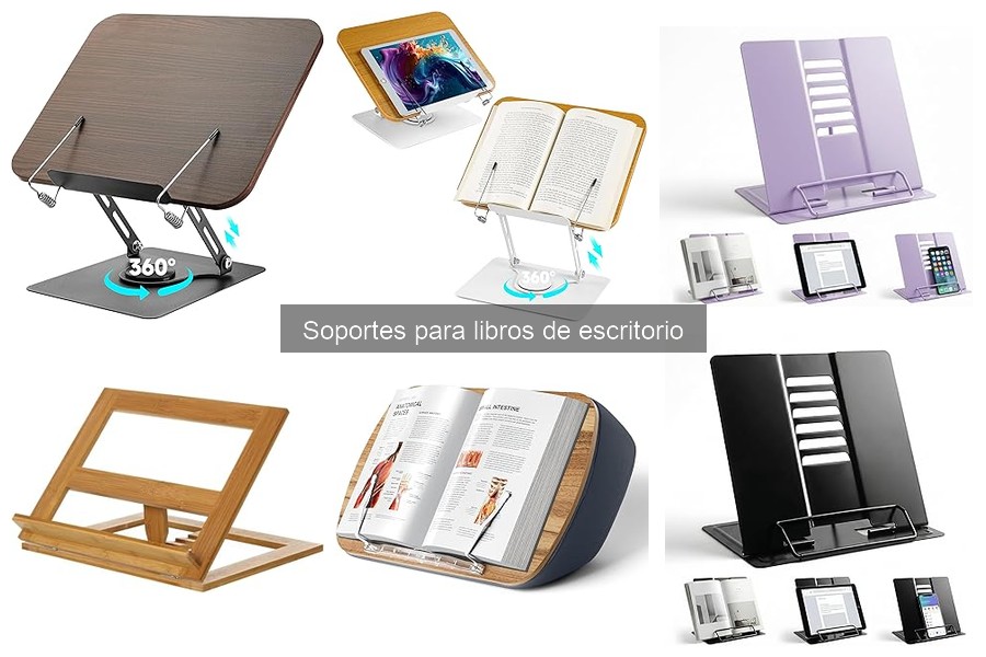Cómo elegir el mejor soporte para libros de escritorio