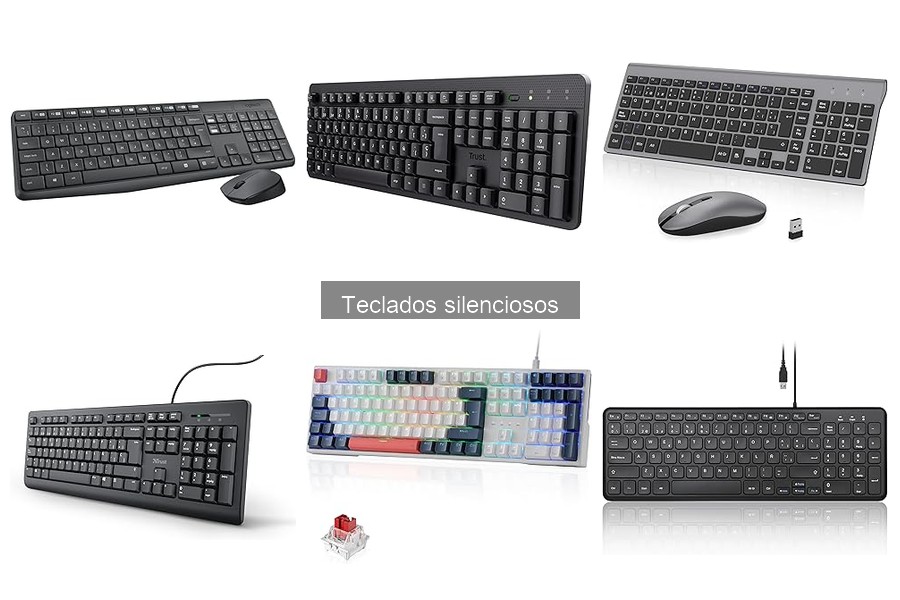 Cómo elegir el mejor teclado silencioso para ti