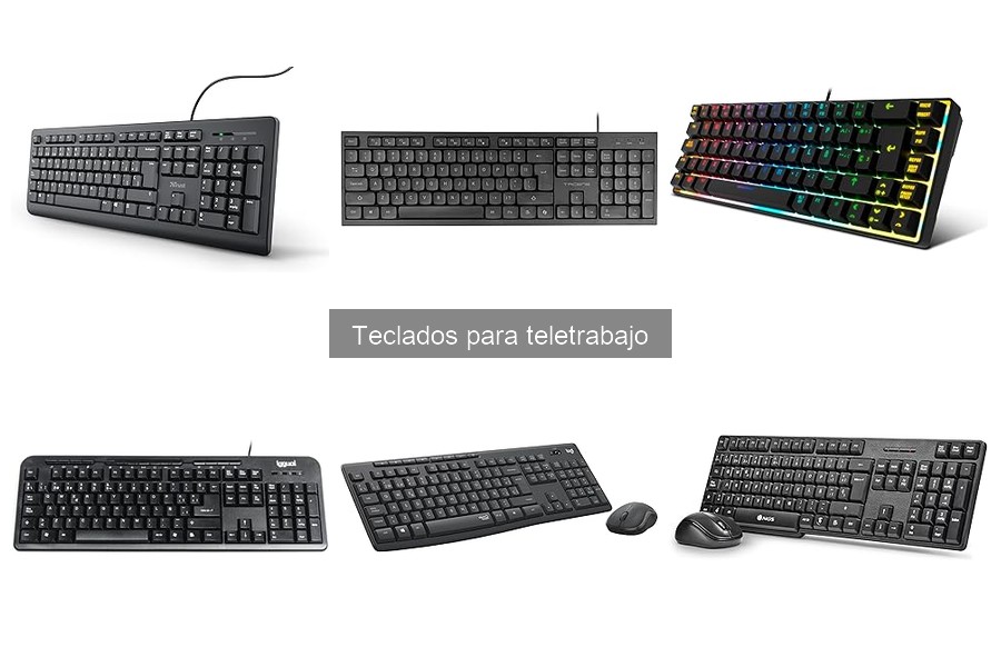 Cómo Elegir el Teclado Ideal para Teletrabajo