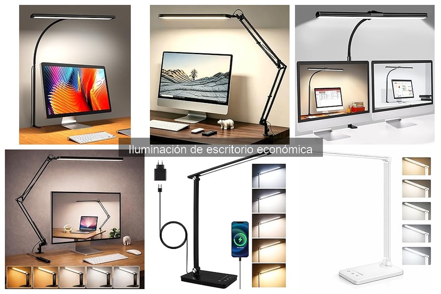 Cómo elegir iluminación de escritorio económica para trabajar
