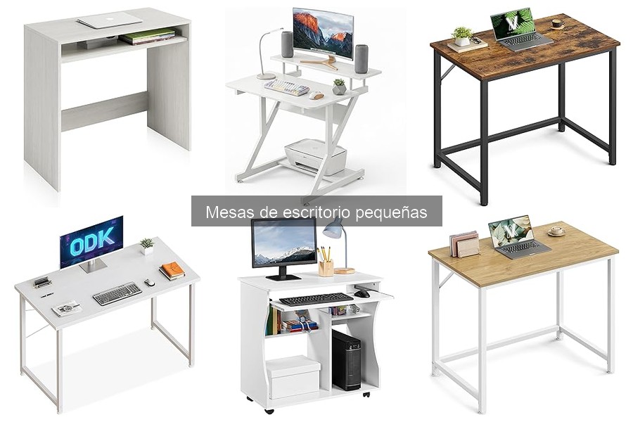 Cómo elegir la altura ideal de una mesa de escritorio pequeña