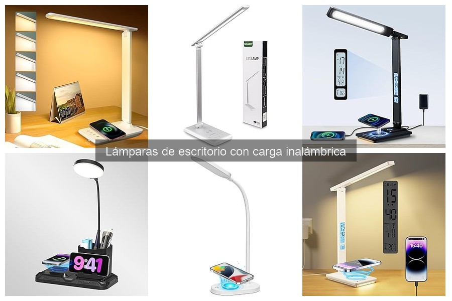 Cómo elegir la lámpara de escritorio con carga inalámbrica