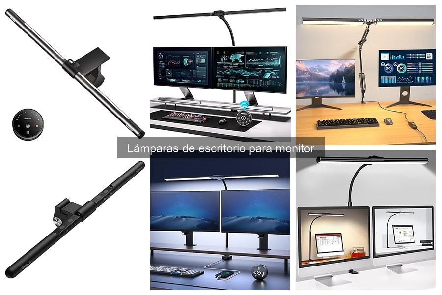 Cómo Elegir la Lámpara de Escritorio Ideal para tu Monitor