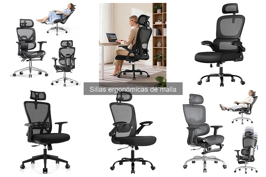 Cómo elegir la mejor silla ergonómica de malla