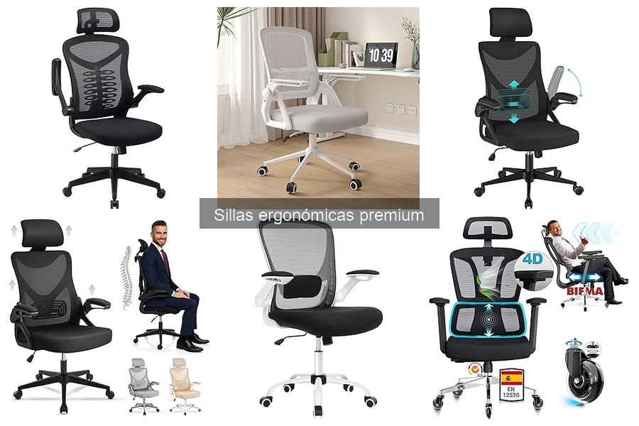 Cómo elegir la mejor silla ergonómica premium para tu trabajo
