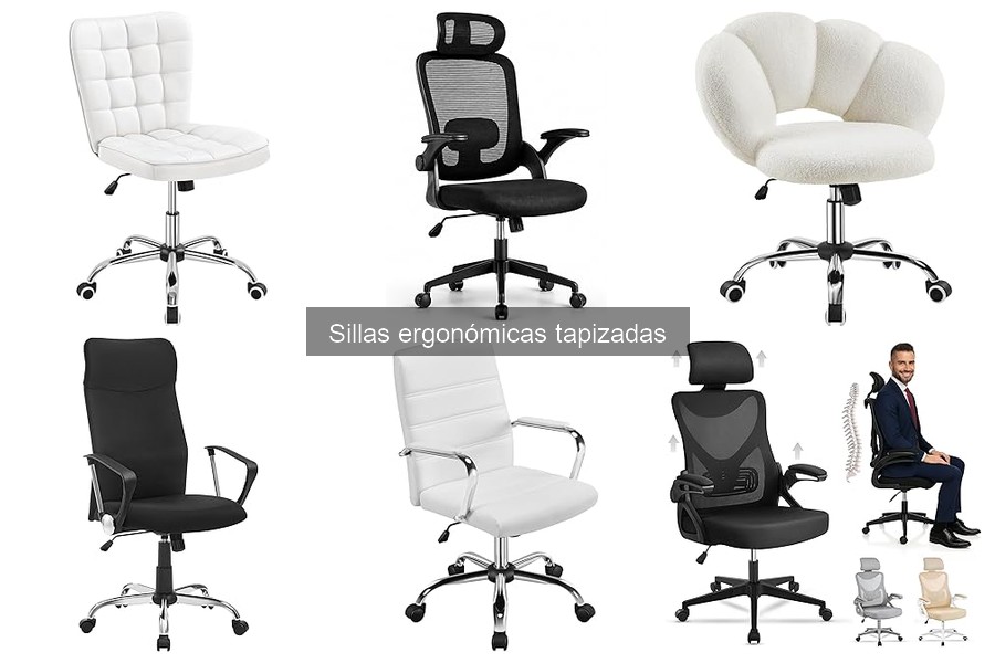 Cómo elegir la mejor silla ergonómica tapizada