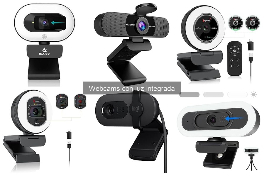 Cómo elegir la mejor webcam con luz integrada: guía de compra