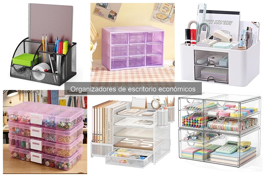 Cómo elegir un organizador de escritorio económico: consejos clave