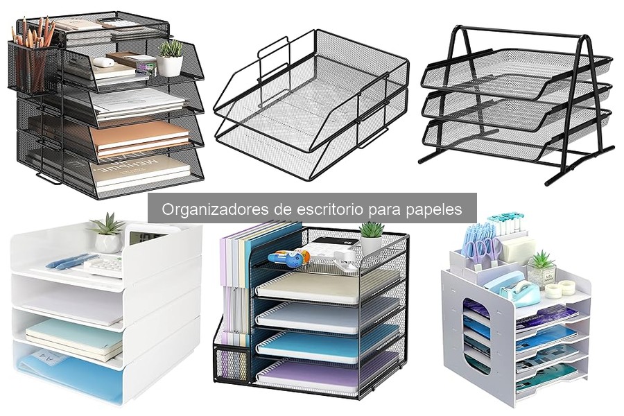 Cómo elegir un organizador de escritorio para papeles