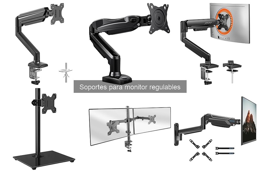 Cómo Elegir un Soporte para Monitor Regulable Efectivo