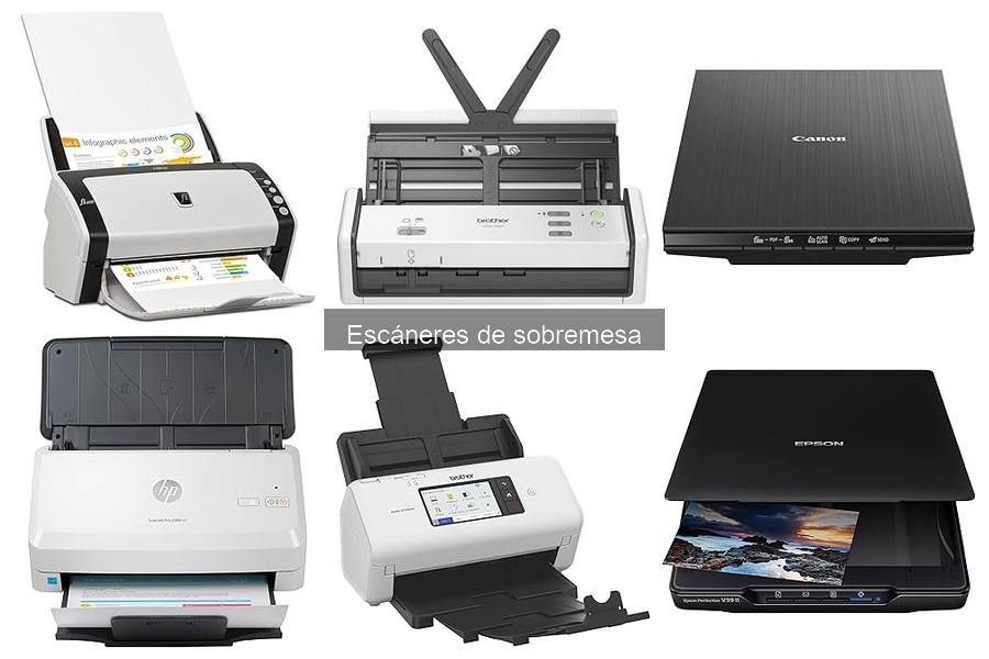 Cómo escanear documentos a color con escáner de sobremesa