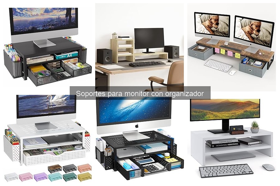 Cómo Instalar Soporte para Monitor con Organizador en 5 Pasos