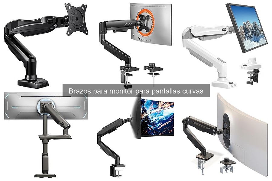 Cómo instalar un brazo para monitor curvo fácilmente
