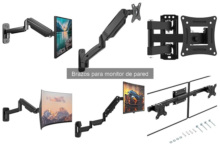 Cómo instalar un brazo para monitor de pared fácilmente