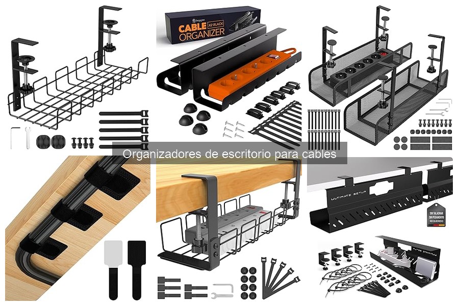 Cómo Instalar un Organizador de Cables en tu Escritorio