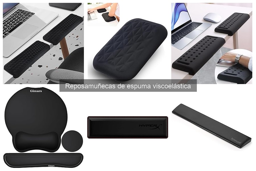 Cómo instalar un reposamuñecas de espuma viscoelástica