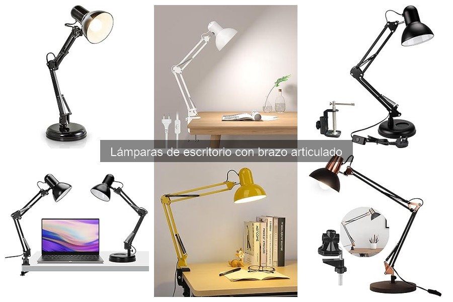 Cómo instalar una lámpara de escritorio con brazo articulado