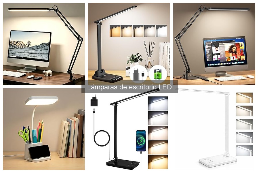 Cómo instalar y utilizar lámparas de escritorio LED