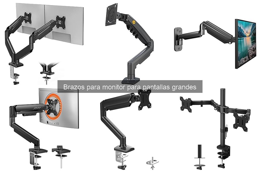 Cómo limpiar y mantener un brazo para monitor correctamente