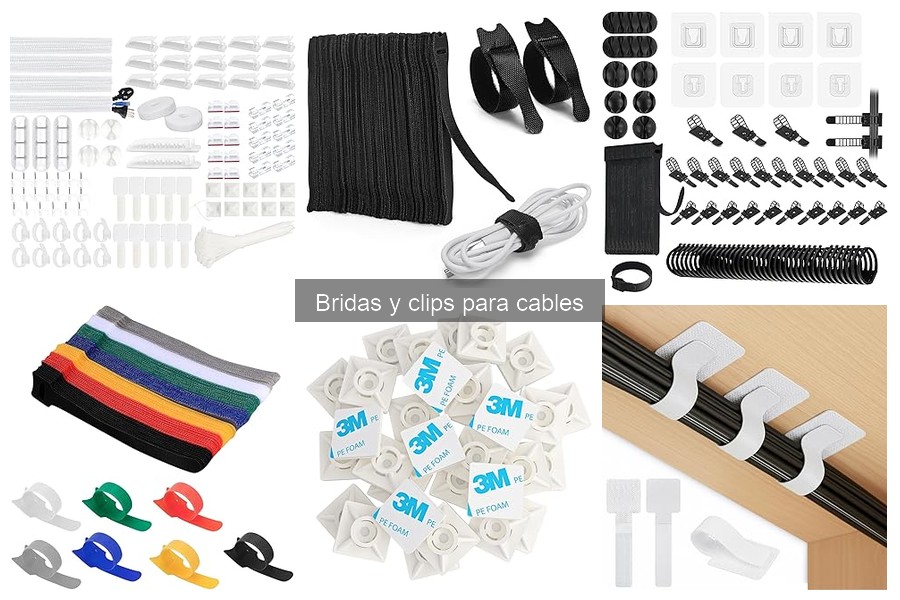 Cómo mantener bridas y clips para cables en perfecto estado