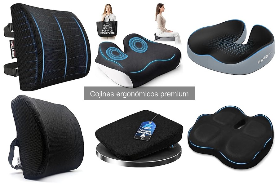 Cómo mantener y limpiar cojines ergonómicos premium