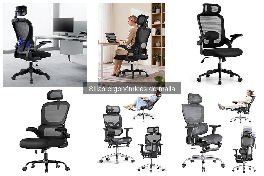 Cómo una silla ergonómica de malla mejora tu productividad
