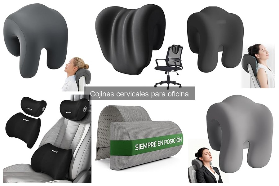 Cómo usar correctamente un cojín cervical en la oficina