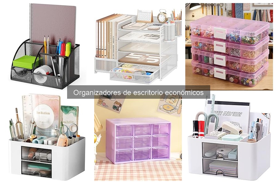 Cómo usar un organizador de escritorio económico eficazmente