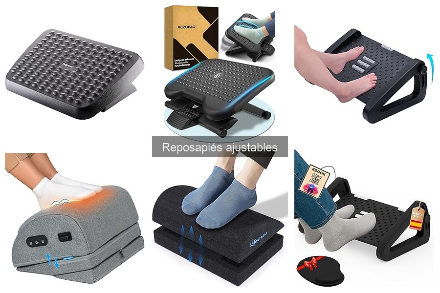 Cómo usar un reposapiés ajustable para mayor comodidad