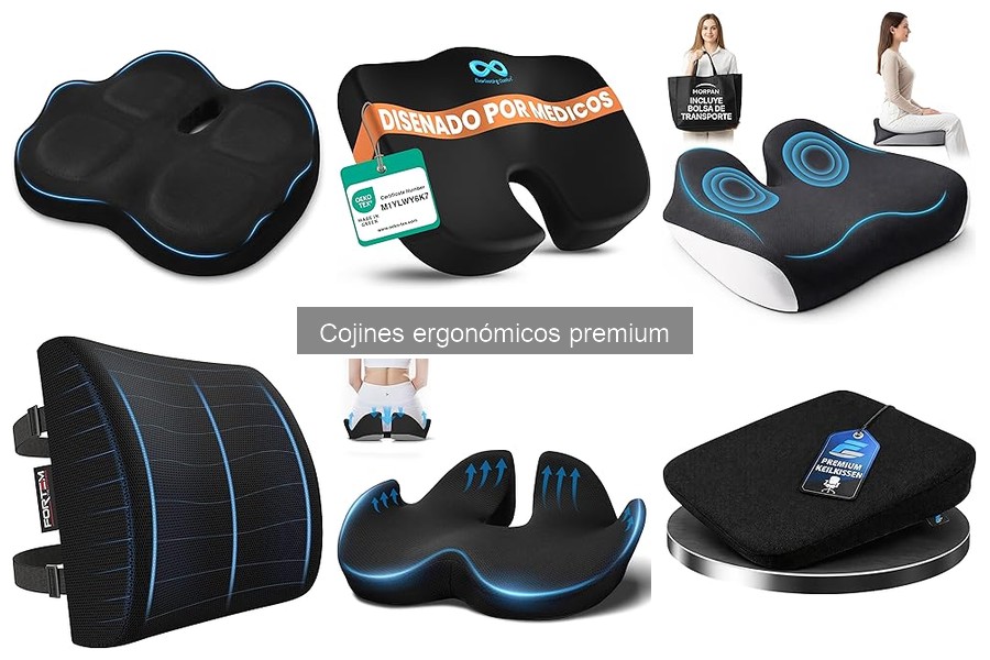 Cómo utilizar un cojín ergonómico premium para mejorar tu postura