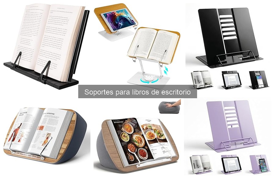 Cómo Utilizar un Soporte para Libros en el Escritorio Efectivamente